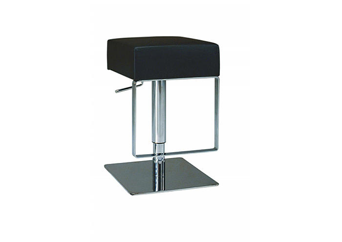 Adjustable Height Black Swivel Stool,Mr Bar Stool