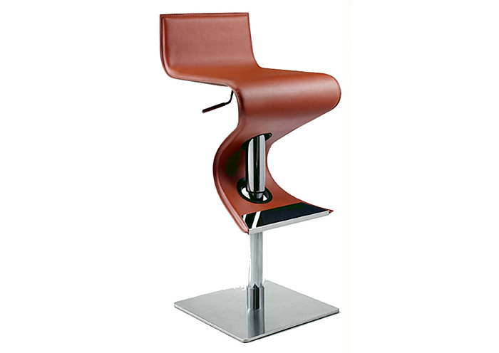 Pneumatic Gas Lift Adjustable Height Rust Swivel Stool,Mr Bar Stool