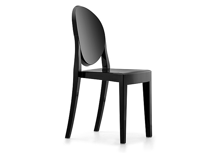 Anime Armless Chair - Black (Pack of 4),Mr Bar Stool