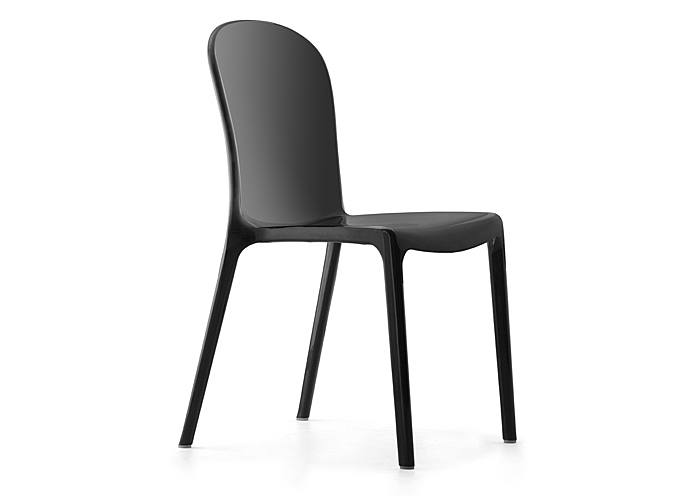 Gumdrop Chair - Black (Pack of 4),Mr Bar Stool
