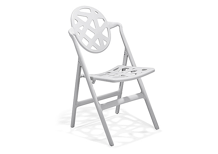 Meringue Folding Chair - White (Pack of 4),Mr Bar Stool