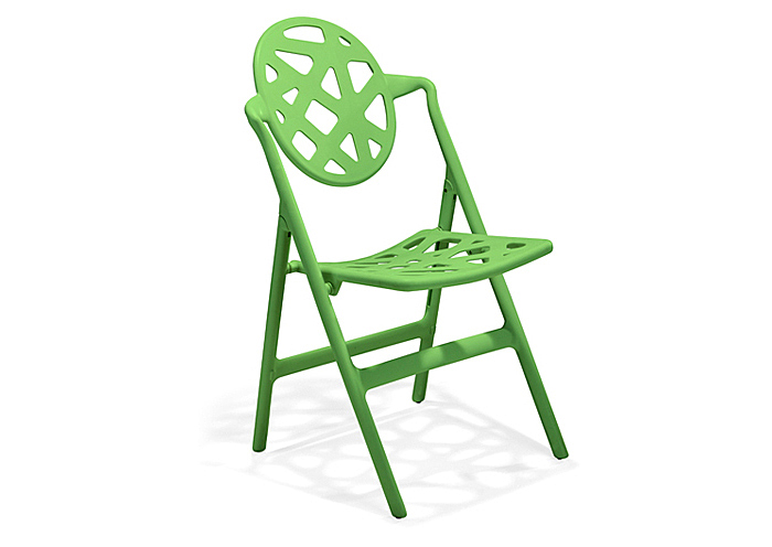 Meringue Folding Chair - Green (Pack of 4),Mr Bar Stool