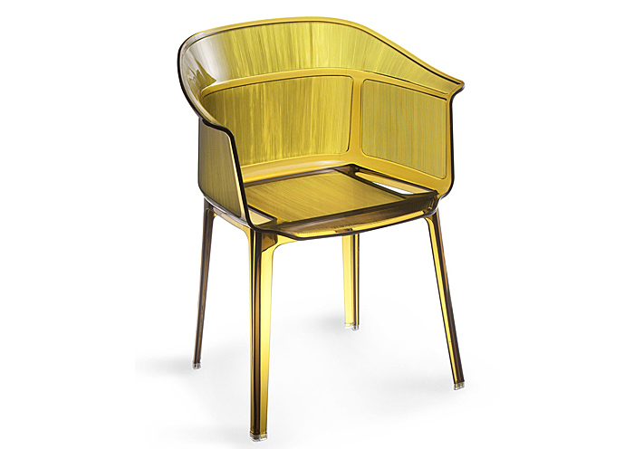 Allsorts Chair - Transparent Brown (Pack of 4),Mr Bar Stool