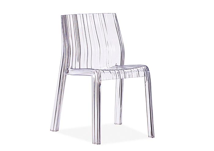 Ruffle Chair - Transparent (Pack of 4),Mr Bar Stool