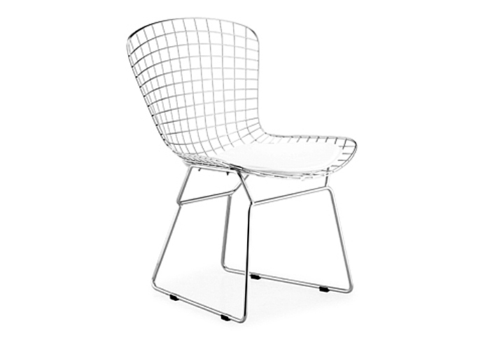 Wire Chair - Chrome (frame) (Pack of 2),Mr Bar Stool