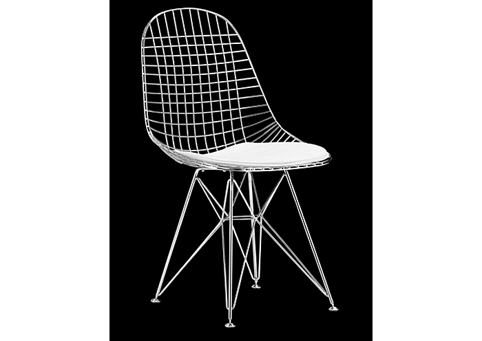 Mesh Chair - Chrome (frame) (Pack of 2),Mr Bar Stool