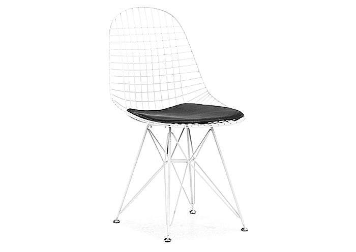 Mesh Chair - White (frame) (Pack of 2),Mr Bar Stool