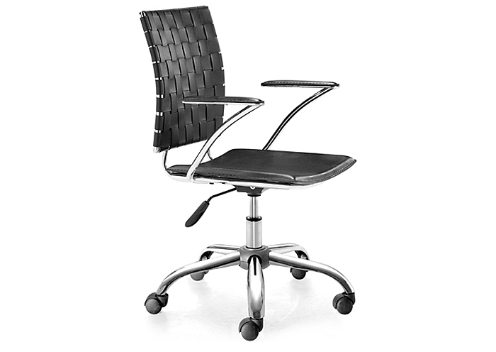Criss Cross Office Chair - Black,Mr Bar Stool