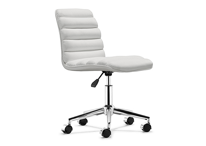 Admire Office Chair - White,Mr Bar Stool