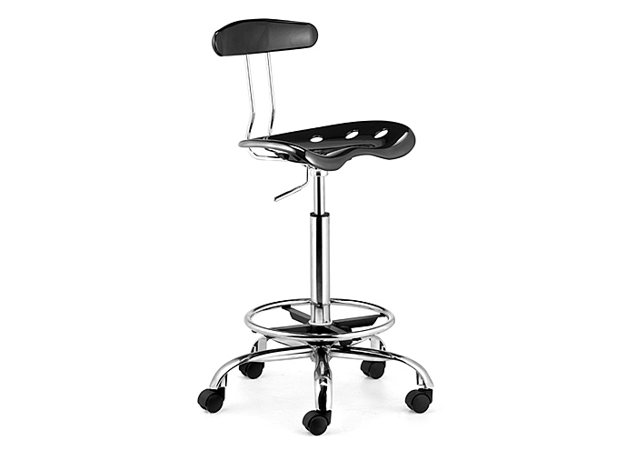 Farallon Drafters Chair - Black,Mr Bar Stool