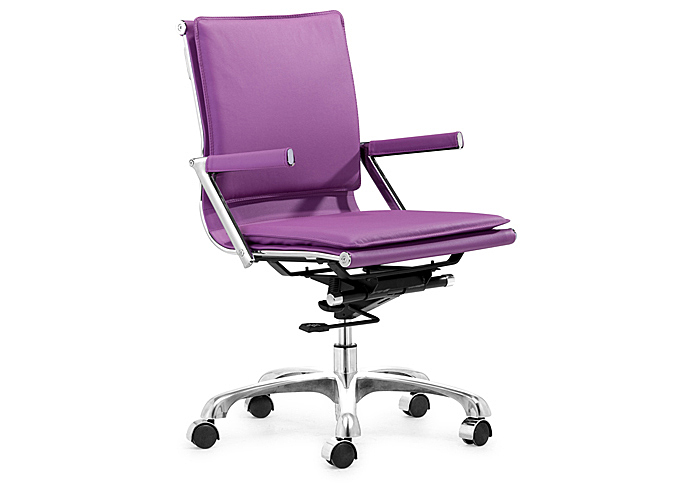 Lider Plus Office Chair - Purple,Mr Bar Stool