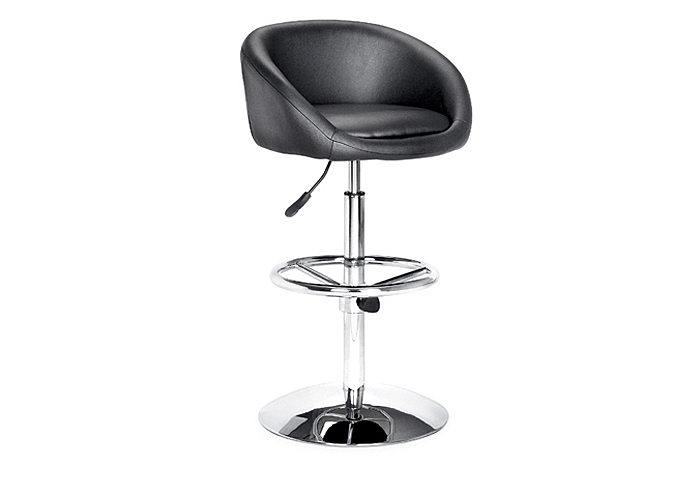 Concerto Adjustable Bar Stool - Black,Mr Bar Stool