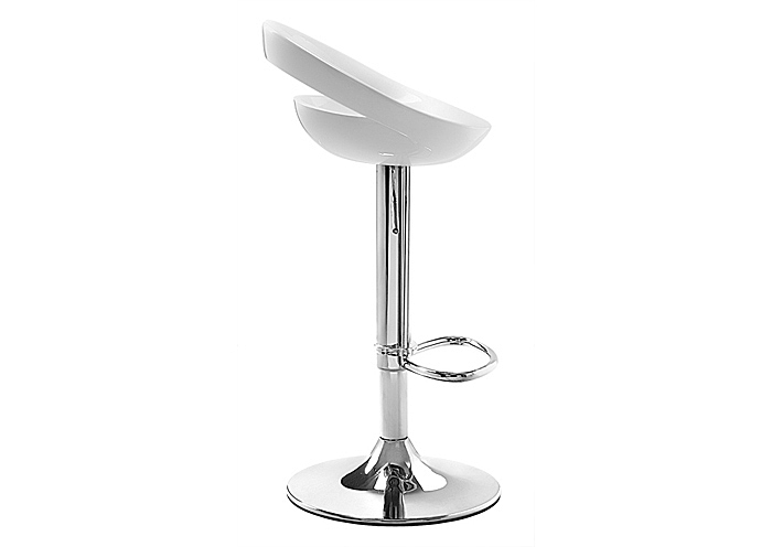 Tickle Adjustable Bar Stool - White,Mr Bar Stool