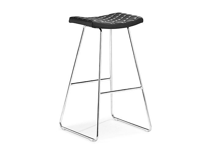 Crescent Bar Stool - Black (Pack of 2),Mr Bar Stool