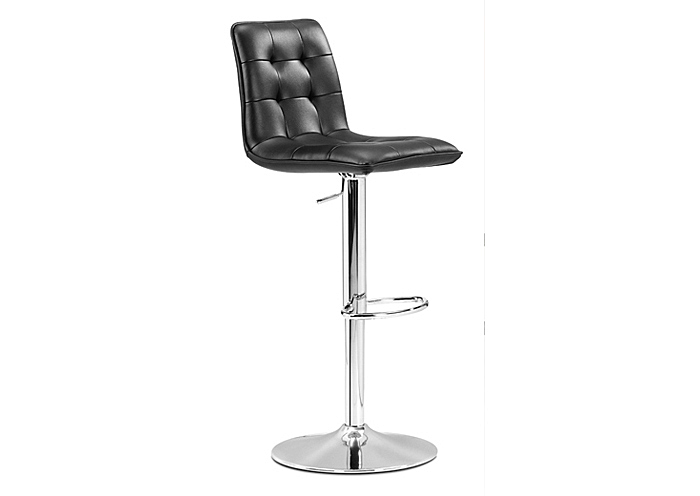 Oxygen Adjustable Bar Stool - Black,Mr Bar Stool