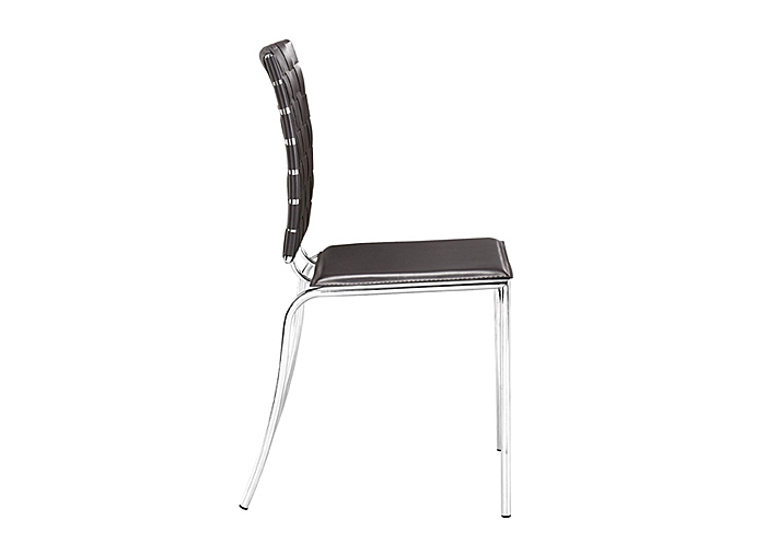 Criss Cross Chair - Espresso (Pack of 4),Mr Bar Stool
