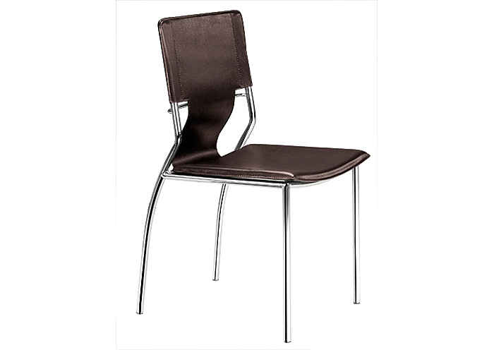 Trafico Side Chair - Espresso (Pack of 4),Mr Bar Stool
