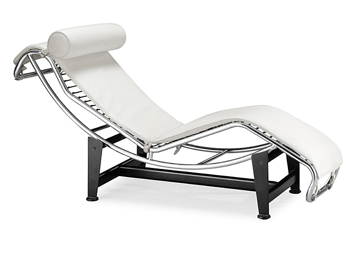 Corbusier Chaise - White,Mr Bar Stool