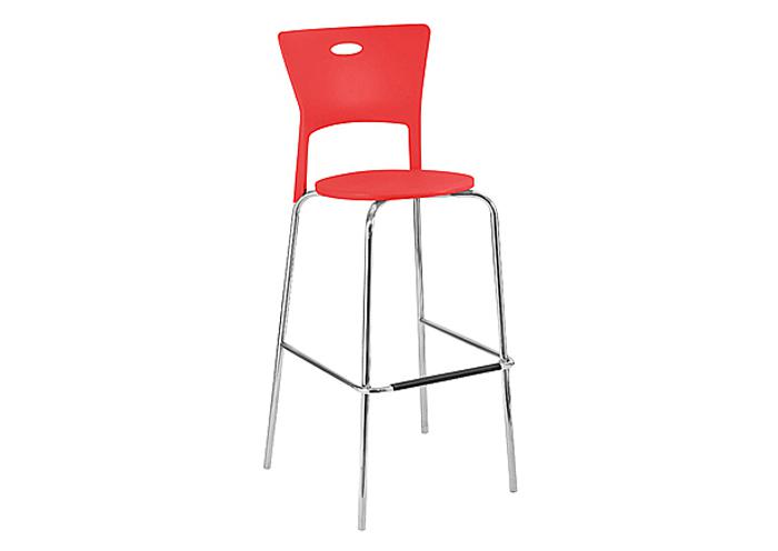 Mimi Stackable Bar Stools (Price is for a Set of 2) - Red,Mr Bar Stool