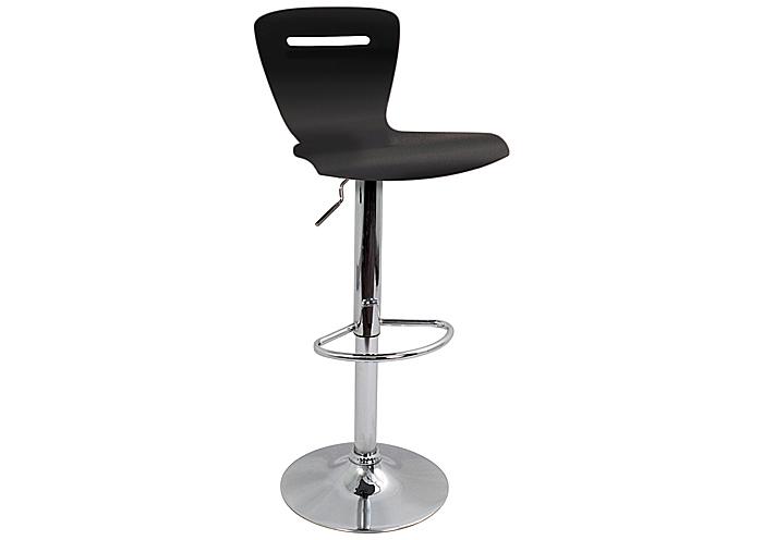 H2 Adjustable Bar Stool - Black,Mr Bar Stool