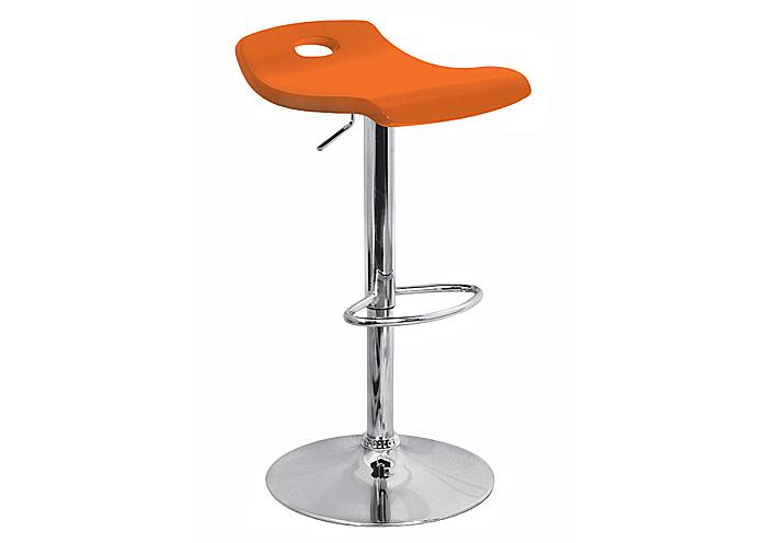 Surf Adjustable Bar Stool - Orange,Mr Bar Stool