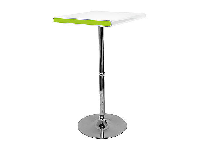 Mojito Bar Table White/Green,Mr Bar Stool