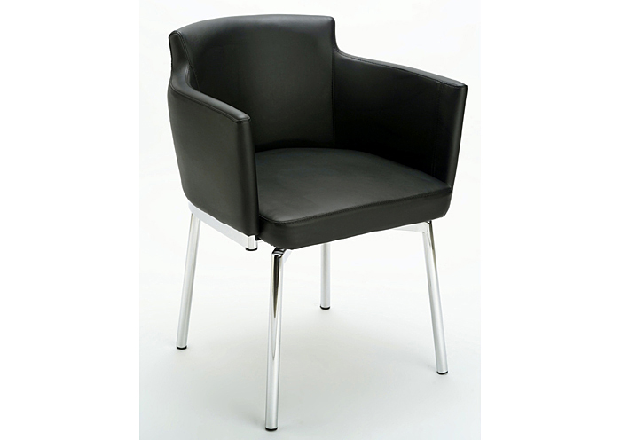 Dusty Club Style Swivel White Arm Chair (Set of 2),Mr Bar Stool