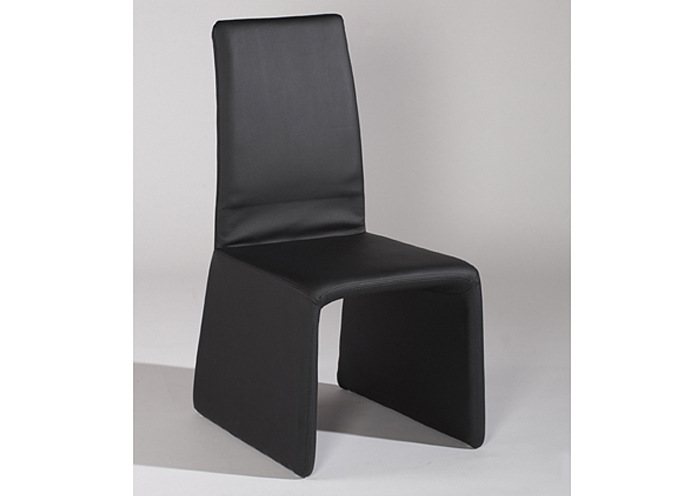 Jessy Upside U Shape Base Black Parson Chair (Set of 2) ,Mr Bar Stool