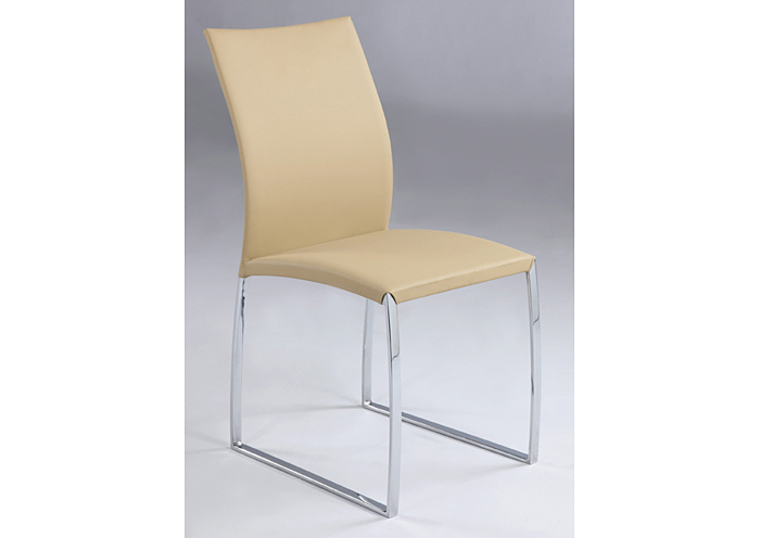 Marcy Contemporary Upholstered Back Beige Side Chair (Set of 2),Mr Bar Stool