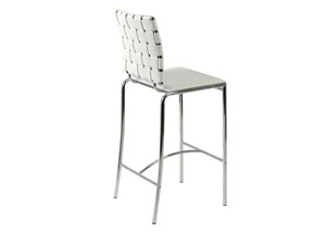 Carlsen White Counter Chair,Mr Bar Stool