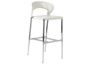Mohan White Bar Stool,Mr Bar Stool