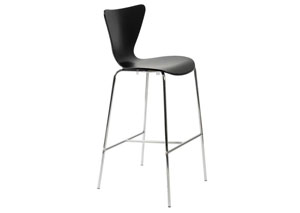 Tessa Black Bar Chair,Mr Bar Stool