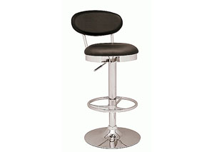Pneumatic Black Gas-Lift Stool ,Mr Bar Stool