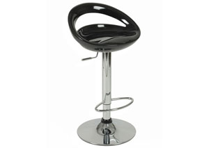Alex Black Adjustable Bar Stool,Mr Bar Stool