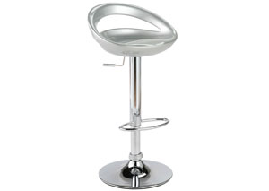 Alex Silver Adjustable Bar Stool,Mr Bar Stool