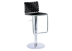 Pneumatic Gas Lift Adjustable Height Black Swivel Stool,Mr Bar Stool