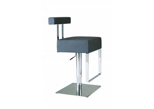 Pneumatic Gas Lift Adjustable Height Black Swivel Stool ,Mr Bar Stool