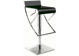 Pneumatic Gas Lift Adjustable Height Black Swivel Stool ,Mr Bar Stool
