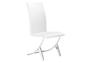 Delfin Chair - White (Pack of 2),Mr Bar Stool