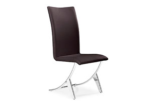 Delfin Chair - Espresso (Pack of 2),Mr Bar Stool