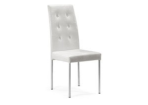 Tuft Dining Chair - White (Pack of 4),Mr Bar Stool