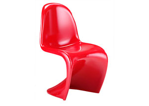 S Chair - Red (Pack of 2),Mr Bar Stool