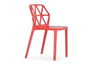 Juju Chair - Red (Pack of 4),Mr Bar Stool