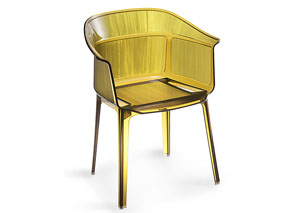 Allsorts Chair - Transparent Brown (Pack of 4),Mr Bar Stool
