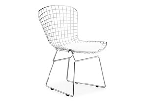 Wire Chair - Chrome (frame) (Pack of 2),Mr Bar Stool