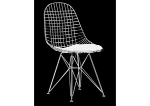 Mesh Chair - Chrome (frame) (Pack of 2),Mr Bar Stool