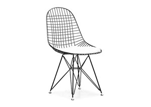 Mesh Chair - Black (frame) (Pack of 2),Mr Bar Stool