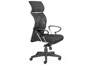Eco Office Chair - Black Mesh,Mr Bar Stool