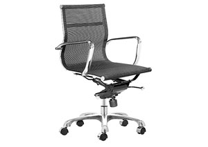 Espia Office Chair - Black,Mr Bar Stool