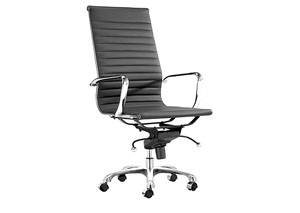 Lider Office Chair - Black (hi-back),Mr Bar Stool